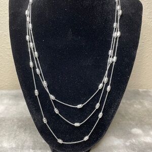 30” sterling necklace made in Italy​​​